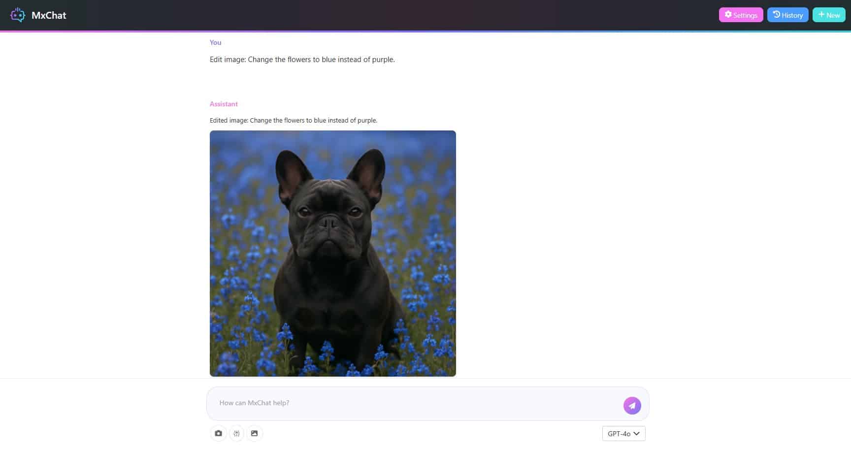 WordPress Dashboard with AI Chat