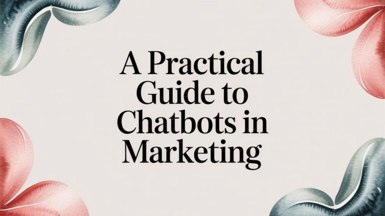 A Practical Guide to Chatbots in Marketing