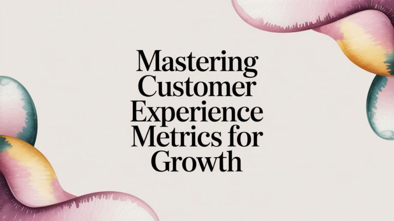 Mastering Customer Experience Metrics for Growth
