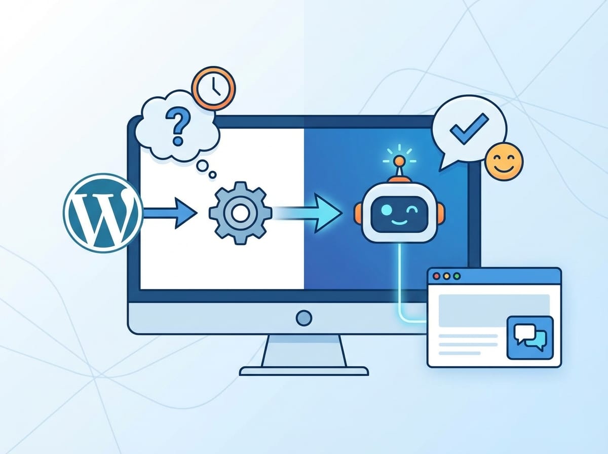 Illustration for: Instantly Upgrade Your Customer Support with an AI Chatbot for WordPress