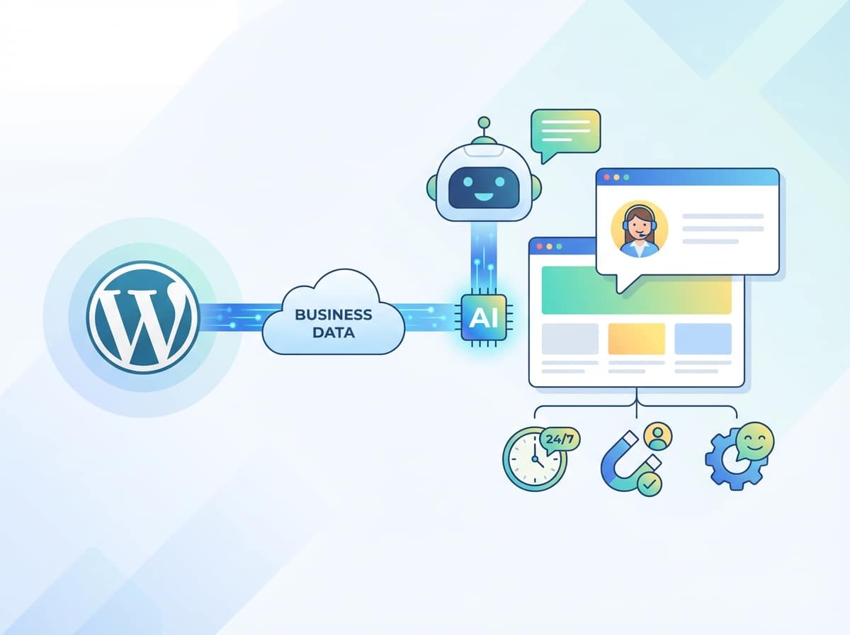 Illustration for: Add a Smarter AI Chatbot to Your WordPress Website
