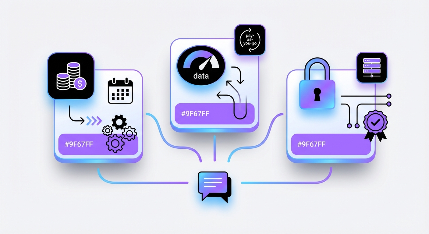 Illustration for: Understanding AI Chatbot Pricing Models