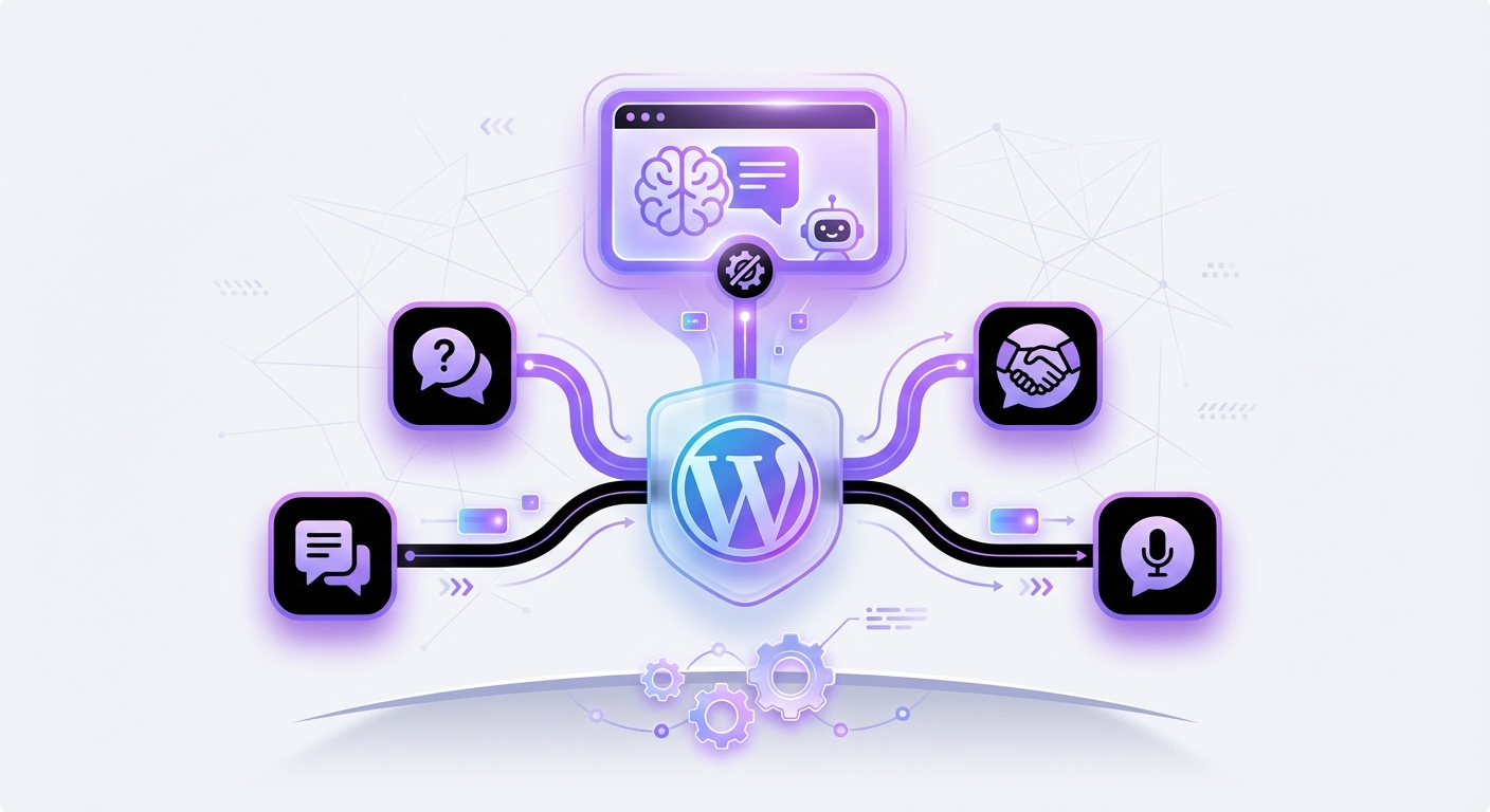 Illustration for: Top 5 Scalable AI Chatbots for WordPress in 2025