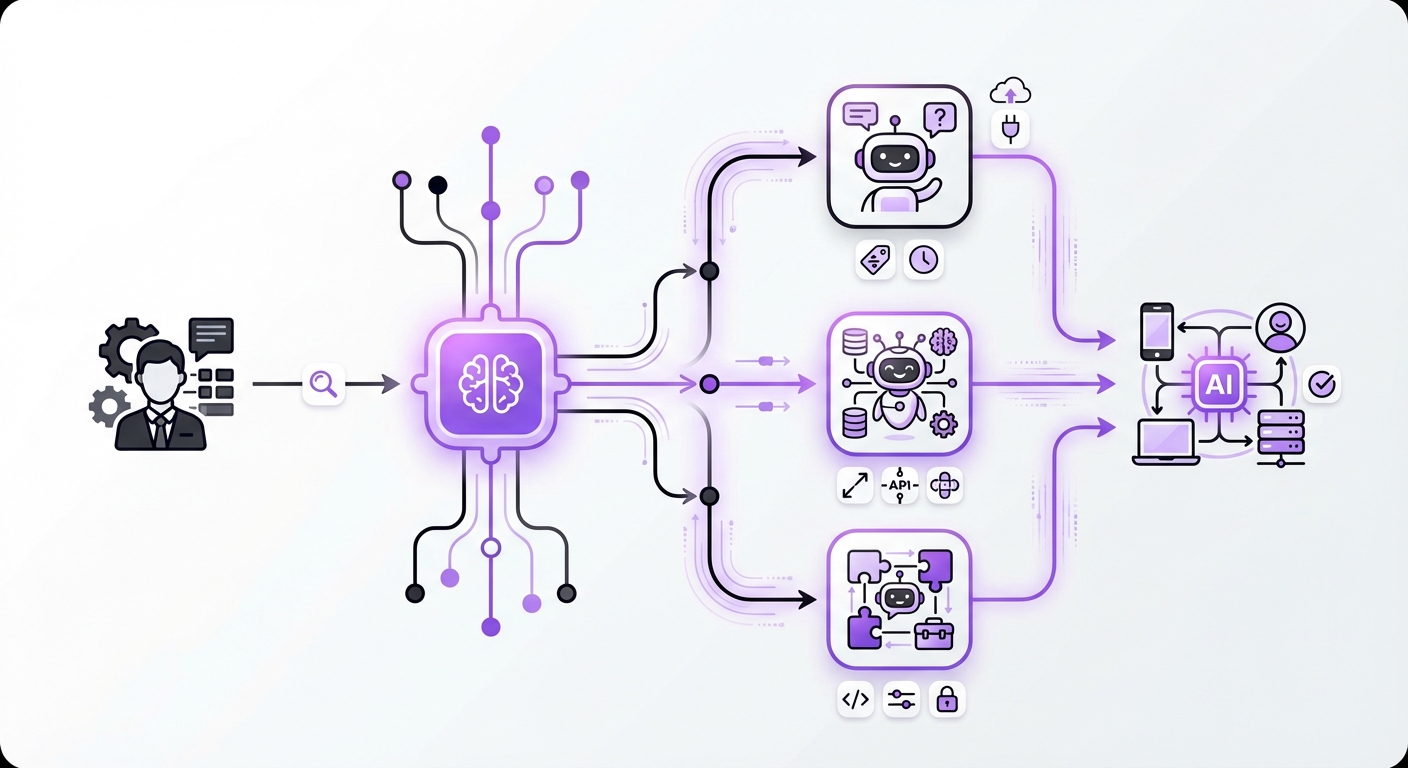 Illustration for: How to Choose the Right AI Chatbot Solution