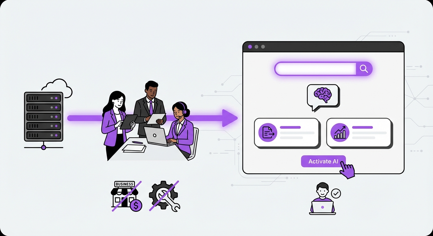 Illustration for: Implementing AI-Powered Service on Your Website