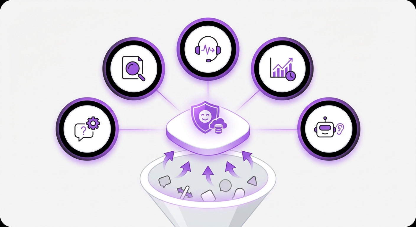 Illustration for: Top 5 AI Tools for Customer Support in 2026