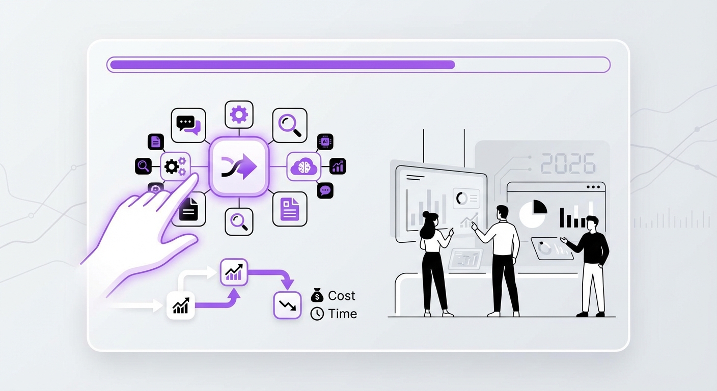 Illustration for: Choosing the Right Automation Tool for Your Business