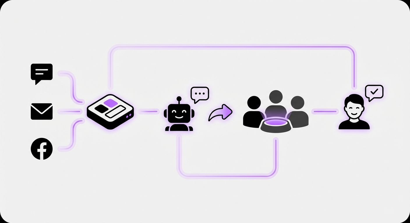 Illustration for: 2. Intercom: The All-in-One Customer Platform
