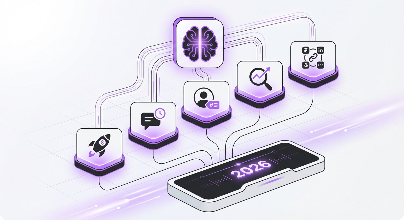 Illustration for: Top AI Chatbot Platforms for Startups in 2026
