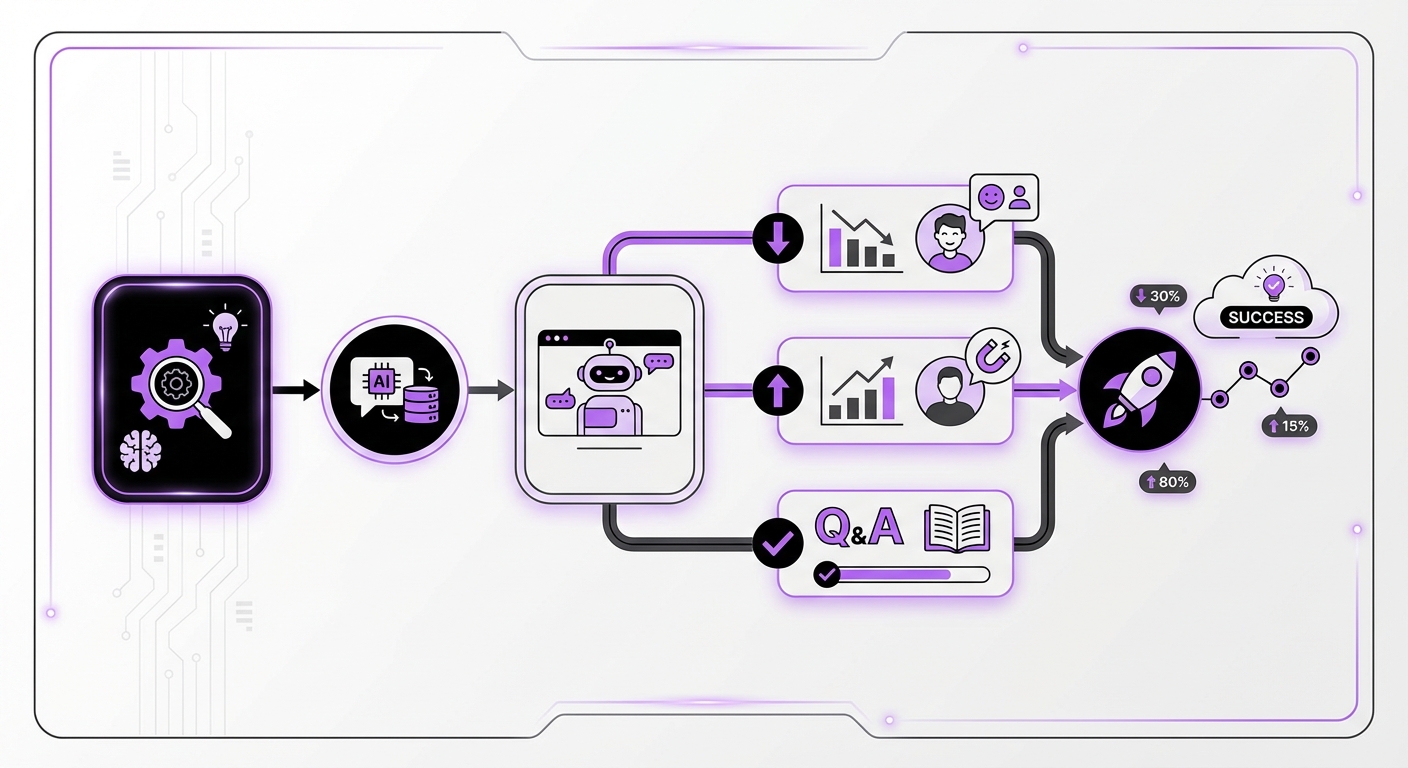 Illustration for: Your Step-by-Step AI Chatbot Implementation Plan