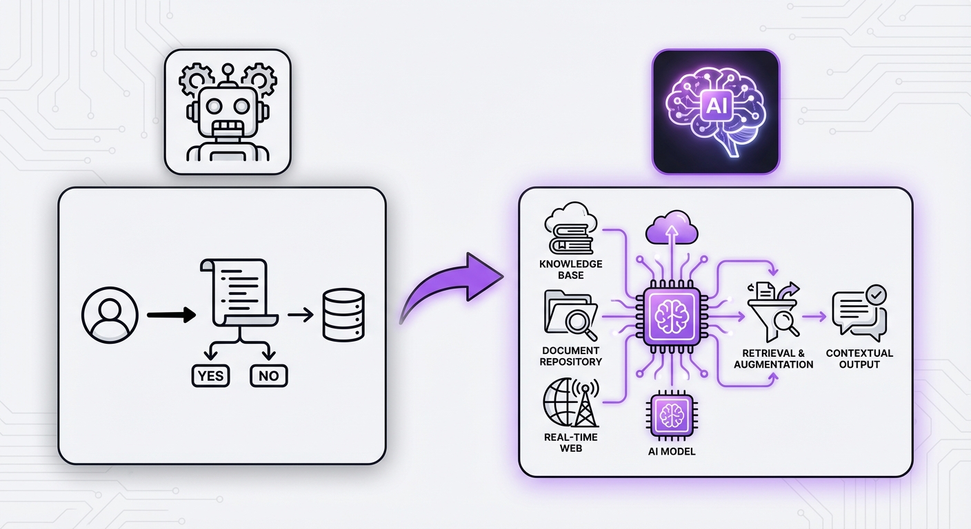 Illustration for: 2. Advanced AI Model Support & RAG Technology
